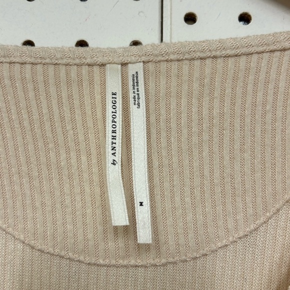 Anthropologie Surplice Ivory Lace Top - Picture 5 of 5